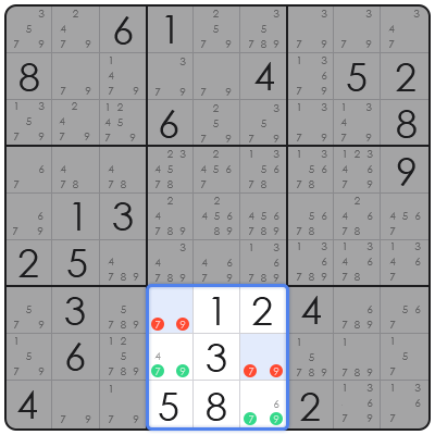 sudoku game board